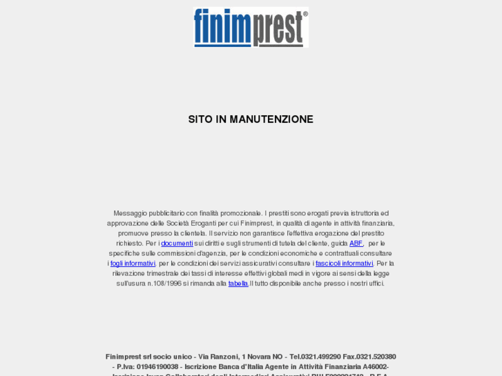 www.finimprest.it