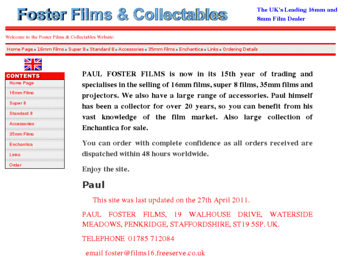 www.fosterfilms.co.uk