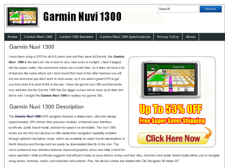 www.garminnuvi1300.com