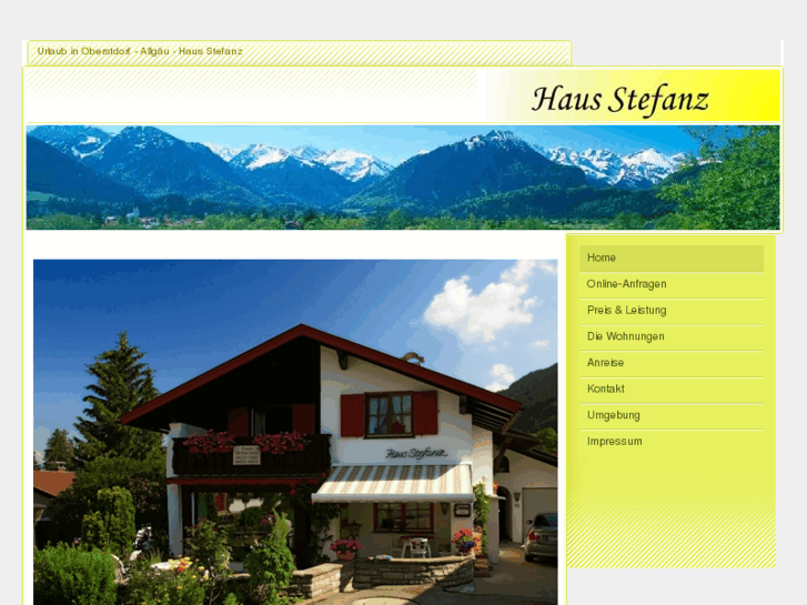 www.haus-stefanz.de