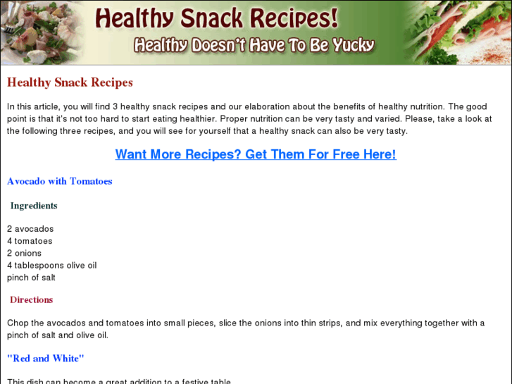 www.healthysnackrecipes.net