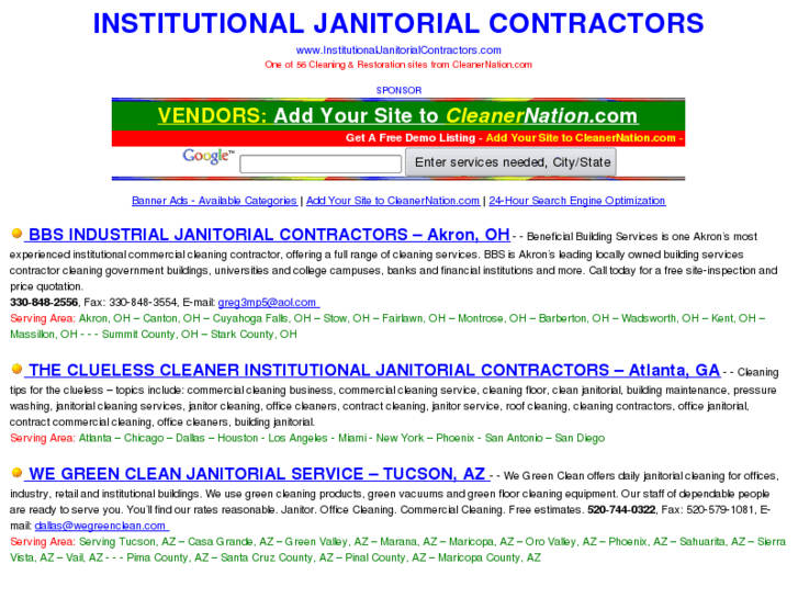 www.institutionaljanitorialcontractors.com