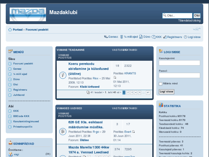 www.mazdaklubi.com