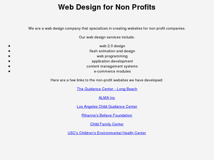 www.nonprofitwebdesigncompany.com