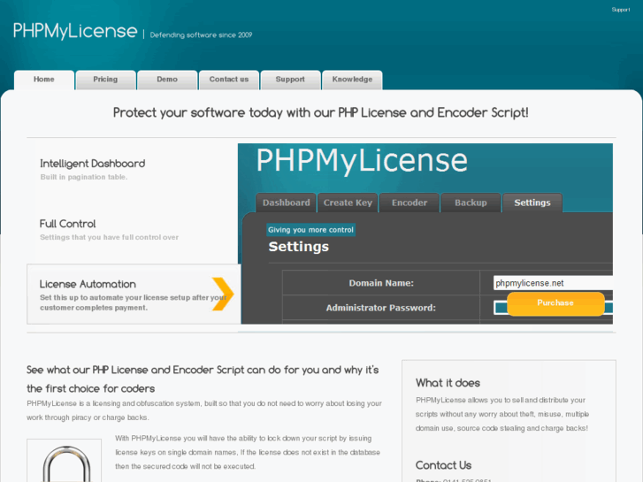 www.phpmylicense.net