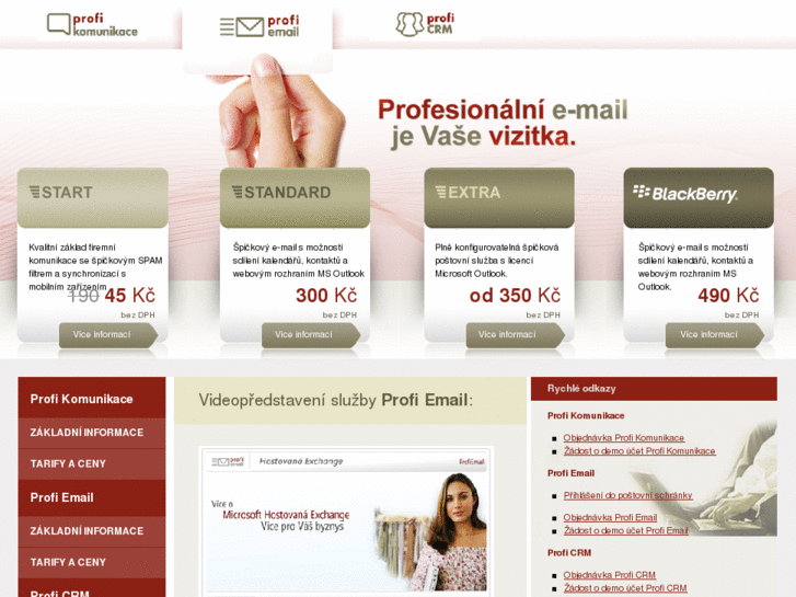 www.profiemail.cz