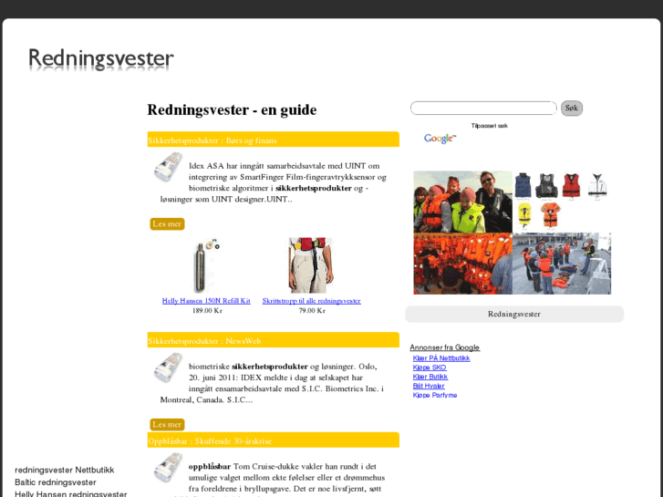 www.redningsvester.com