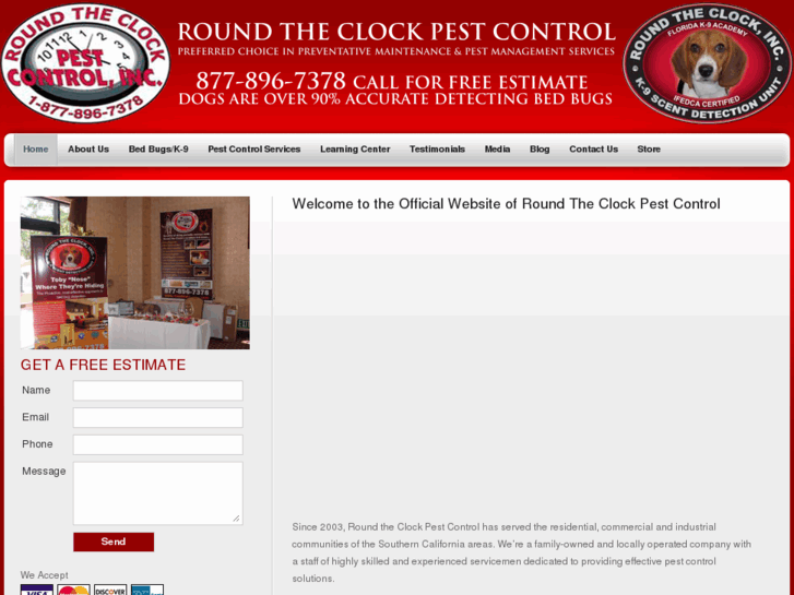 www.roundtheclockpestcontrol.com