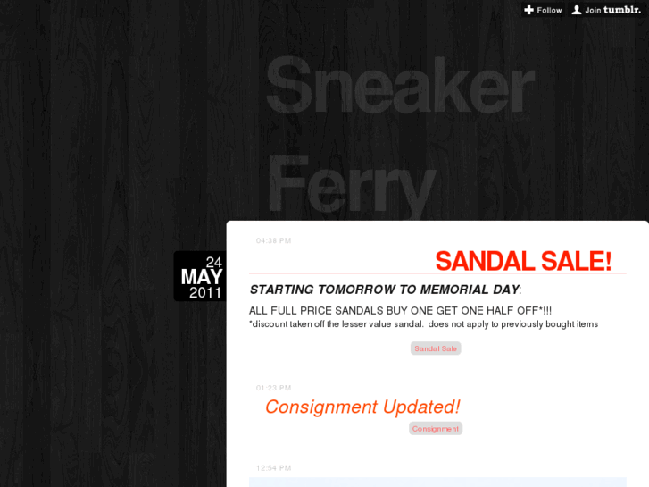 www.thesneakerferry.com