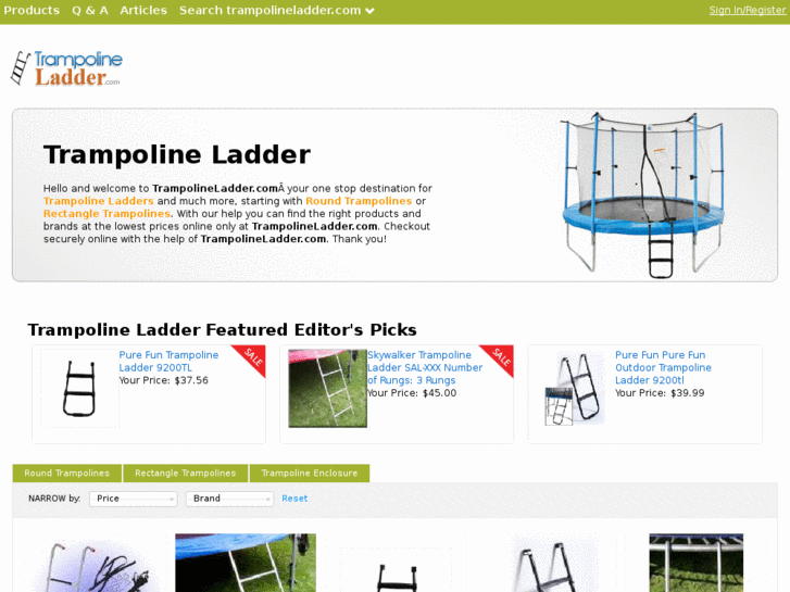 www.trampolineladder.com