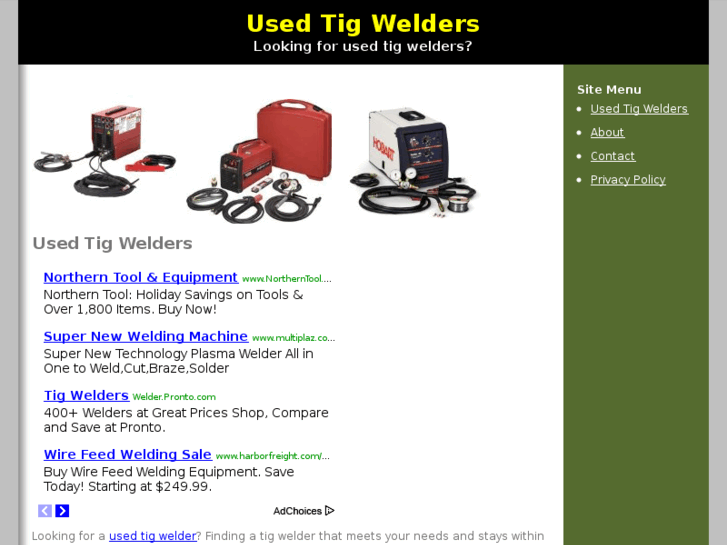 www.usedtigwelders.com