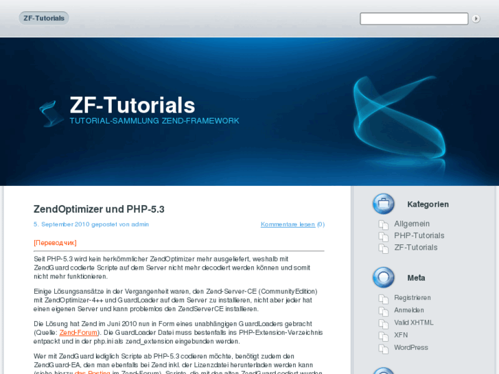 www.zf-tutorials.com