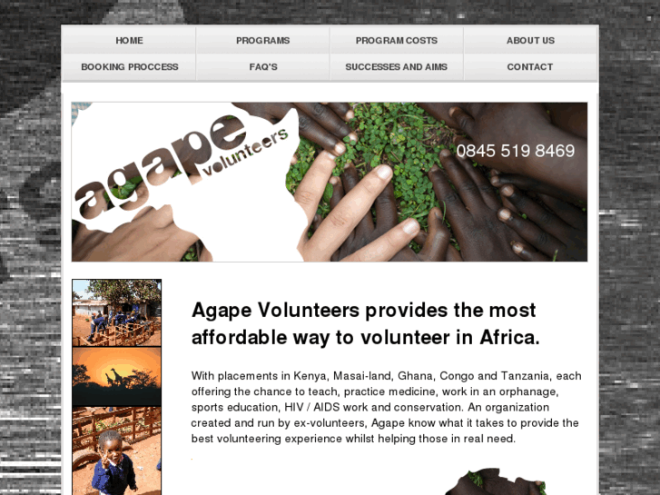 www.agape-volunteers.com