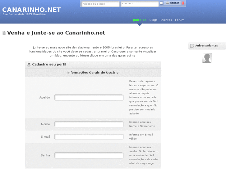 www.canarinho.net