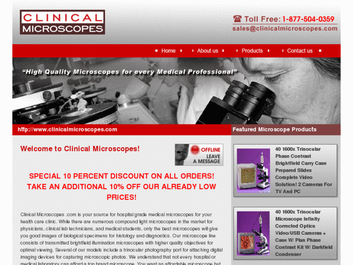 www.clinicalmicroscopes.com