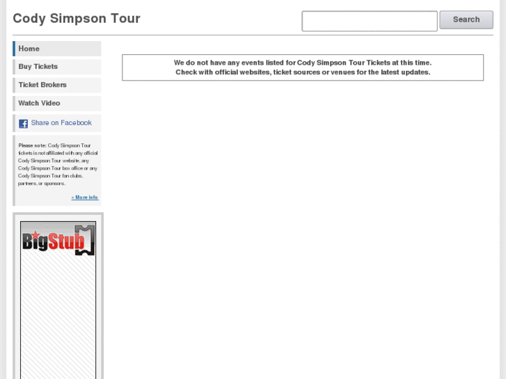 www.codysimpsontour.net