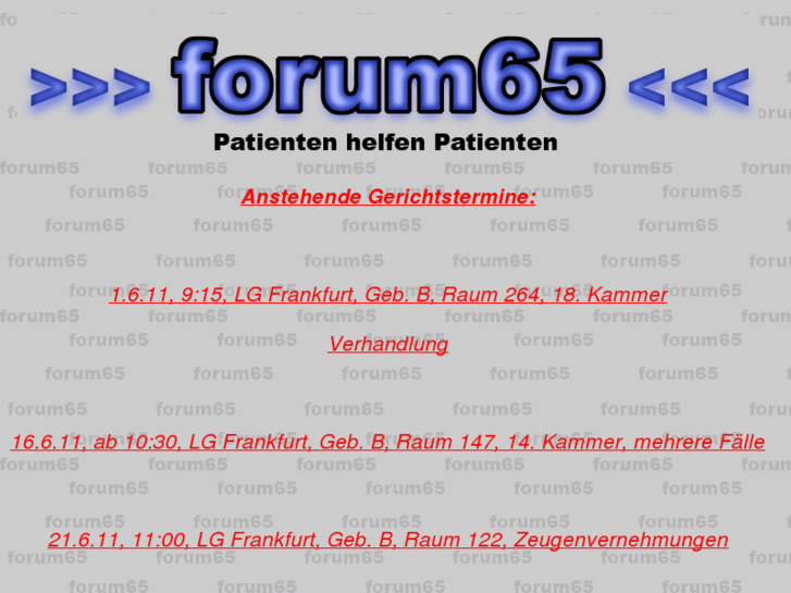 www.forum65.de