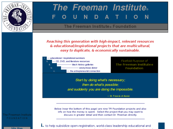 www.freemaninstitutefoundation.com