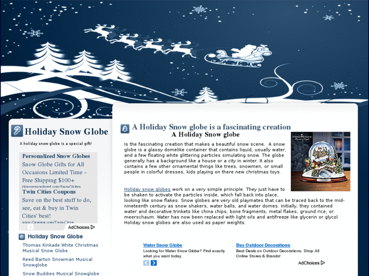www.holidaysnowglobe.com