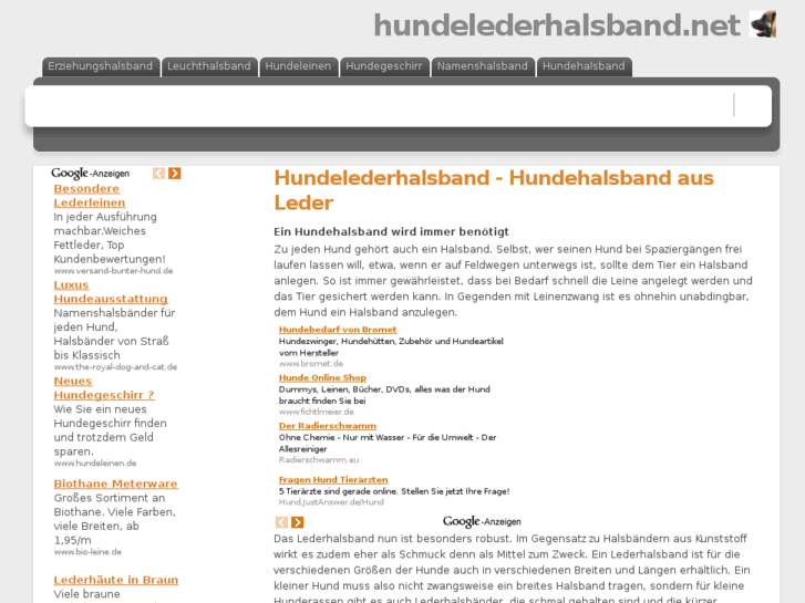 www.hundelederhalsband.net