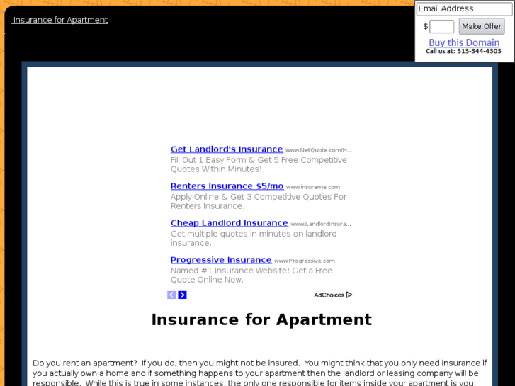 www.insuranceforapartment.com