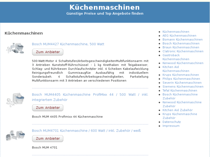 www.kuechen-maschinen.com