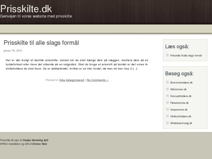 www.prisskilte.dk