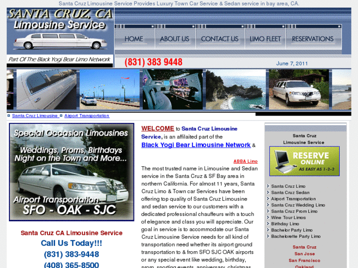 www.santacruzlimousineservice.com