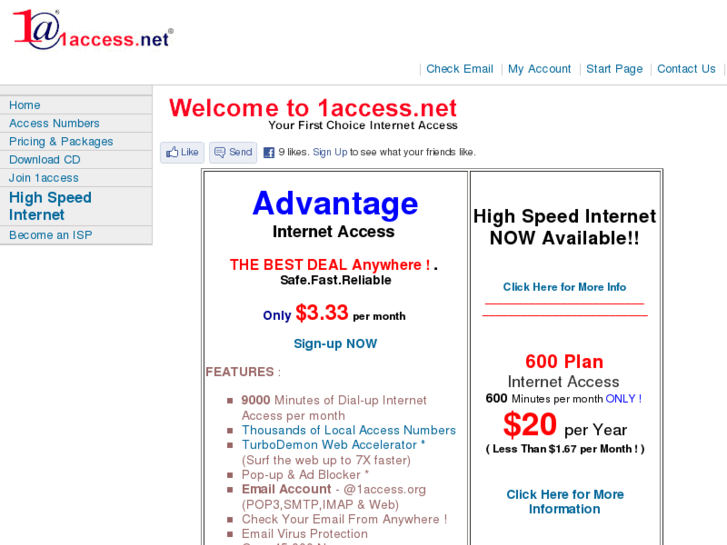 www.1access.net