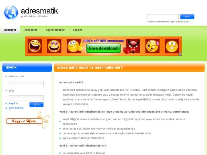 www.adresmatik.net