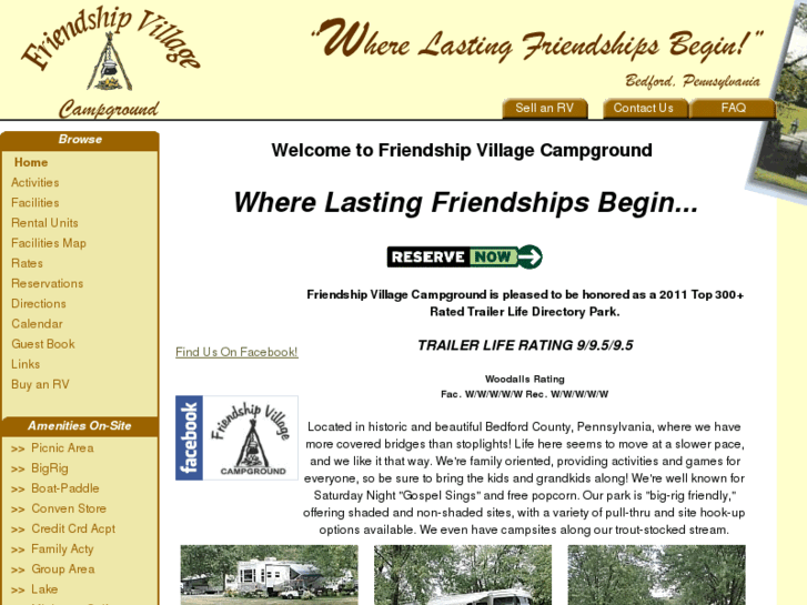 www.friendshipvillagecampground.com