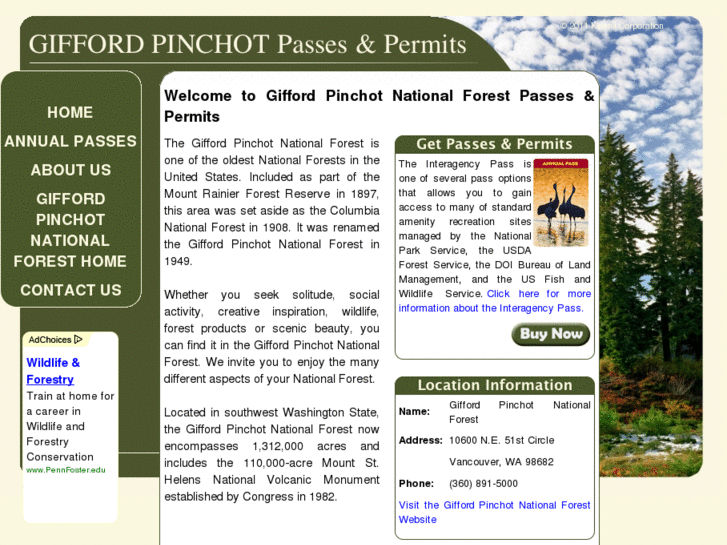 www.giffordpinchotpermits.com