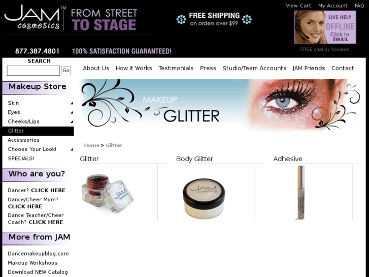 www.glitter-makeup.com