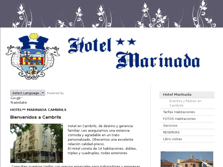 www.hotelmarinadacambrils.com