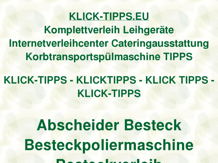 www.klick-tipps.eu