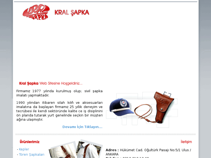 www.kralsapka.com