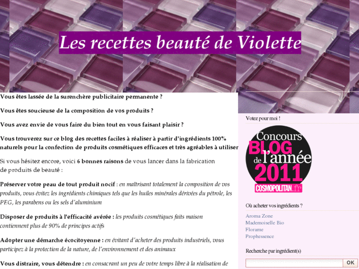 www.lesrecettesbeautedeviolette.com