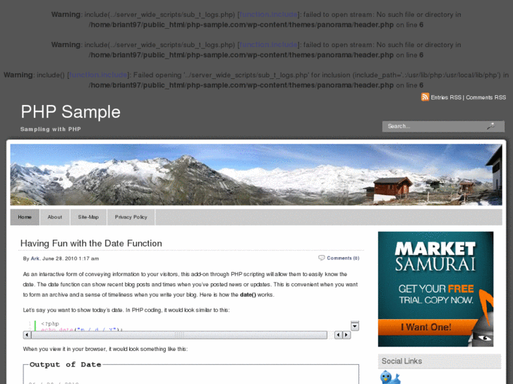 www.php-sample.com
