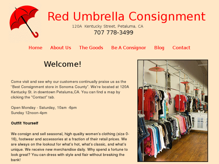 www.redumbrellaconsignment.com