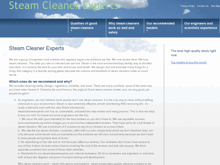 www.steamcleanerexperts.com