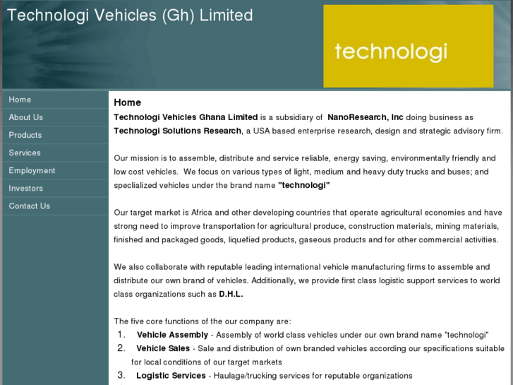 www.technologivehicles.com