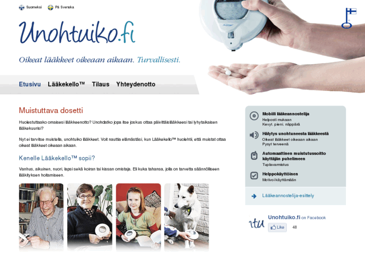 www.unohtuiko.fi