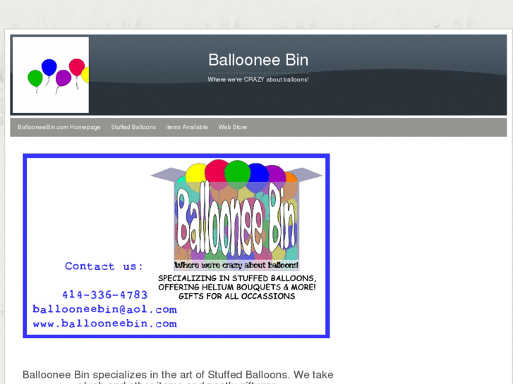 www.ballooneebin.com