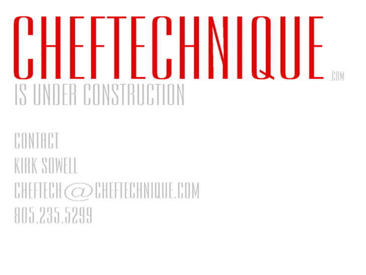 www.cheftechnique.com