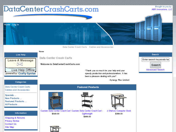 www.datacentercrashcarts.com