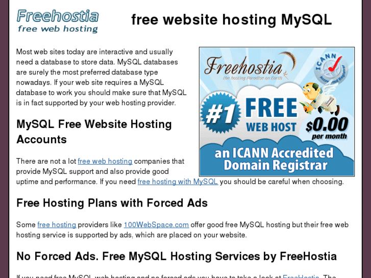 www.free-website-hosting-mysql.com