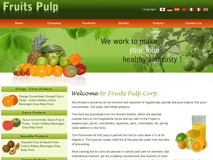 www.fruitspulp.com