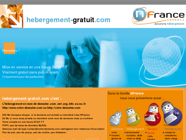 www.hebergement-gratuit.com