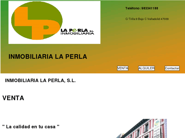 www.inmobiliarialaperla.es