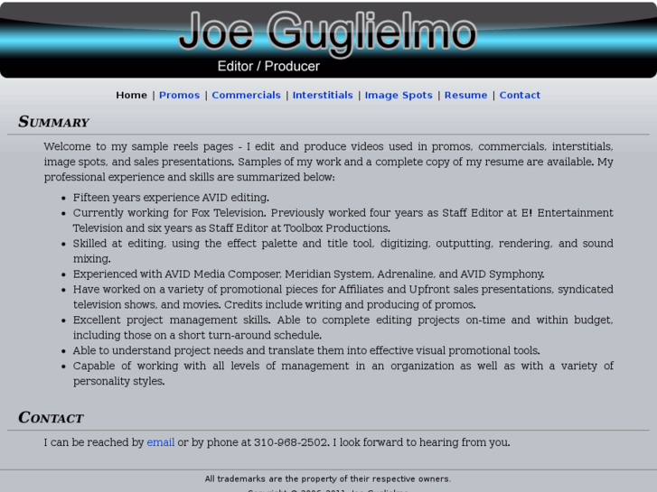 www.joeguglielmo.com